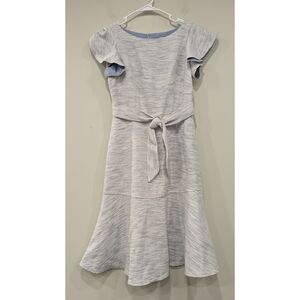 Gal Meets Glam Daniela Circular A-line Flutter Sleeve Dress Size 2